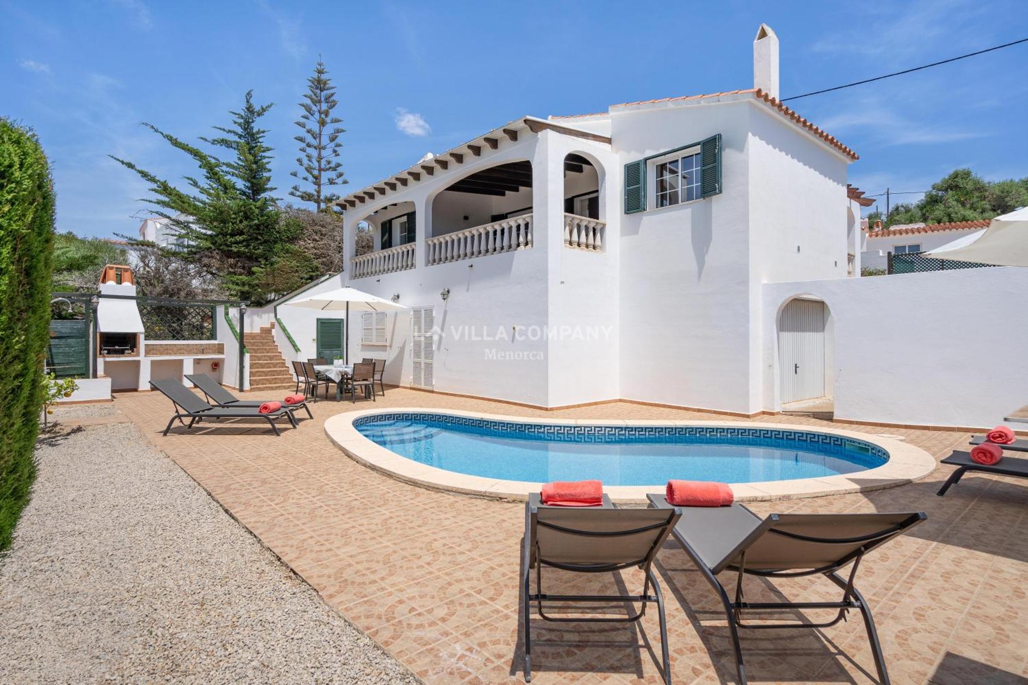 Villa Sylvia Cala En Porter  Exterior foto