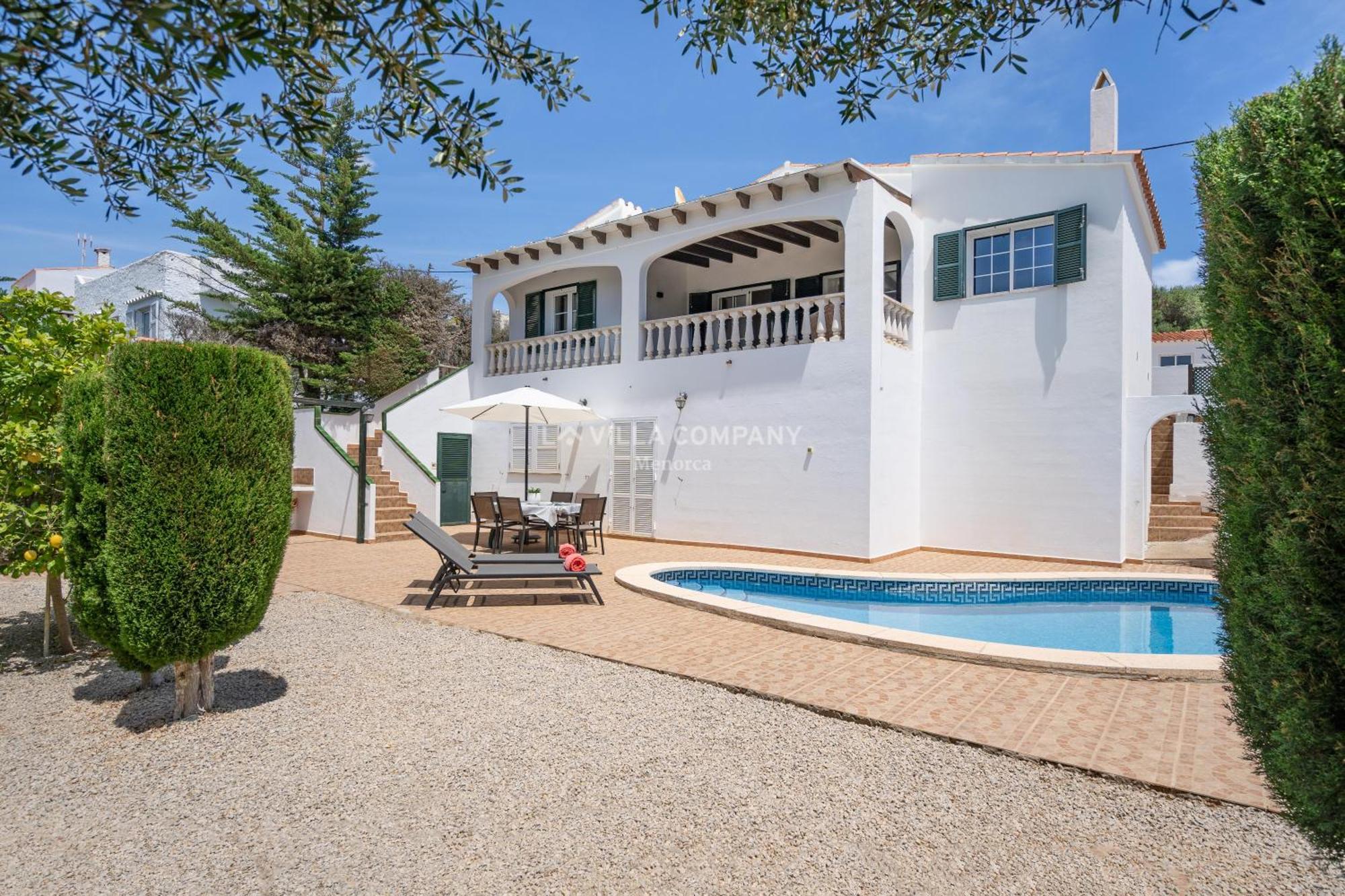 Villa Sylvia Cala En Porter  Exterior foto
