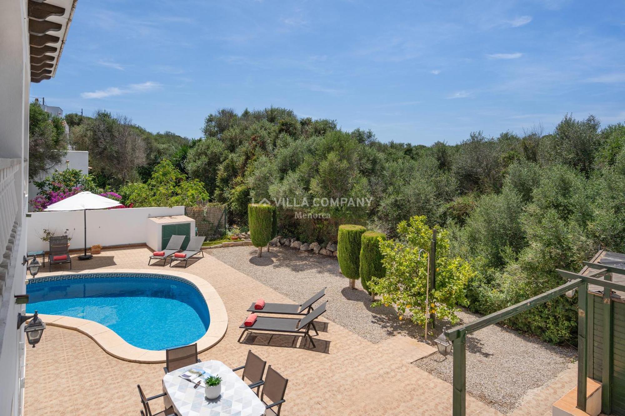 Villa Sylvia Cala En Porter  Exterior foto